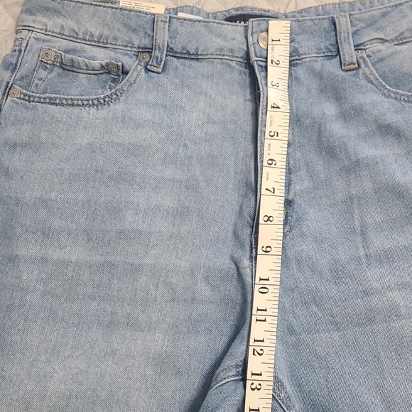 NWT AERO Vintage Inspired High Rise Full Wide Leg Non Stretch Denim Jean Sz 14 - Picture 7 of 8